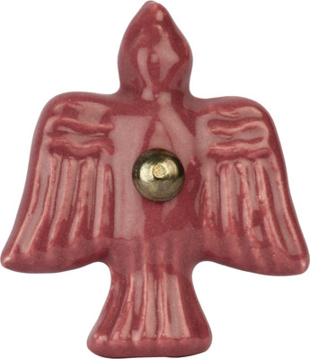 The Decor Mart Ceramic Door Knob(Pink Pack of 4)