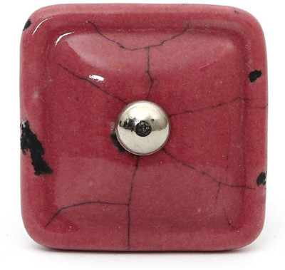 

Perfectcreat Ceramic Door Knob(Red Pack of 4)