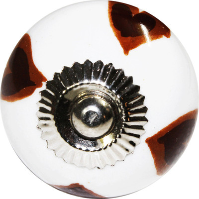

Perfectcreat Ceramic Door Knob(White Pack of 4)
