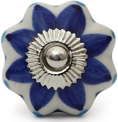 

Perfectcreat Ceramic Door Knob(Blue Pack of 4)