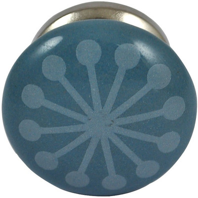 

Karmakara Ceramic Door Knob(Multicolor Pack of 2)