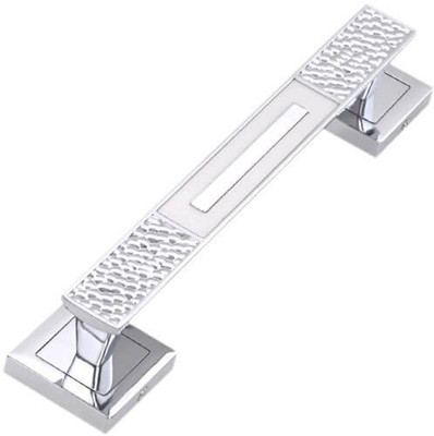 

Fast FAST DH61 CP WHITE 10 INCH PULL DOOR HANDLE Zinc Door Pull(White, Steel Pack of 1)