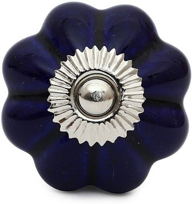 

Perfectcreat Ceramic Door Knob(Blue Pack of 4)