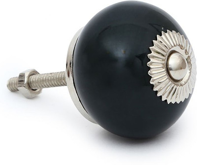 

Perfectcreat Ceramic Door Knob(Black Pack of 4)