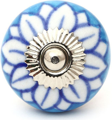 

Perfectcreat Ceramic Door Knob(Blue Pack of 4)