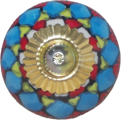 

Craft Expo Ceramic Cabinet/Draw Knob(Multicolor Pack of 4)