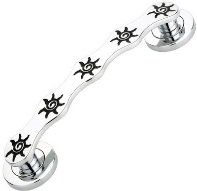 

FAST Zinc Door Pull(Steel, Black Pack of 1)