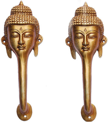 21% OFF on aakrati Brass Handle of Gautam Buddha Brass Door Handle(Yellow Pack of 2)