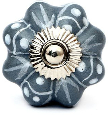 

Perfectcreat Ceramic Door Knob(Grey Pack of 4)