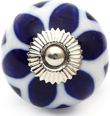 

Perfectcreat Ceramic Door Knob(Blue Pack of 4)