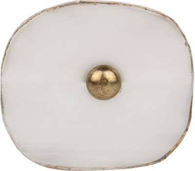

The Decor Mart Stoneware Door Knob(Gold Pack of 4)