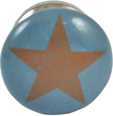

Karmakara Ceramic Door Knob(Multicolor Pack of 2)