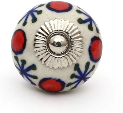 

Perfectcreat Ceramic Door Knob(Red Pack of 4)
