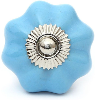 

Perfectcreat Ceramic Door Knob(Blue Pack of 4)