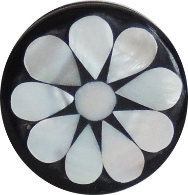 

The Decor Mart Ceramic Door Knob(Black Pack of 4)