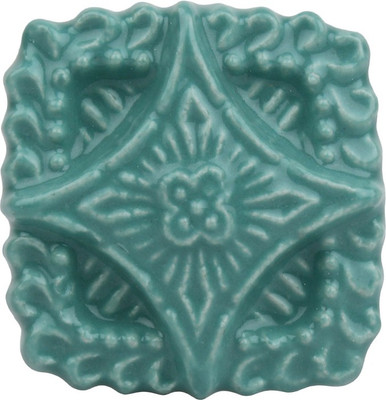 

The Decor Mart Ceramic Door Knob(Green Pack of 4)