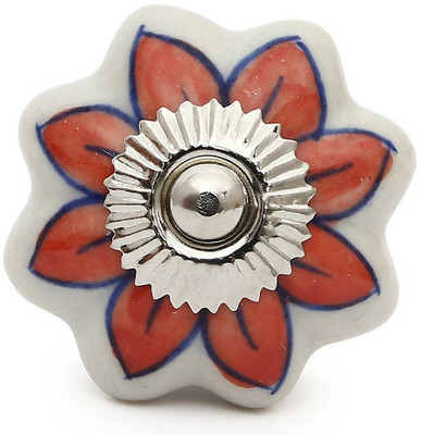 

Perfectcreat Ceramic Door Knob(Red Pack of 4)