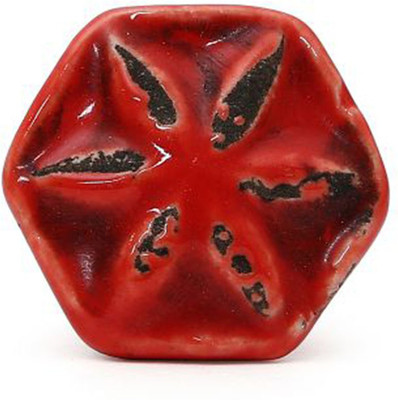 

Perfectcreat Ceramic Door Knob(Red Pack of 4)