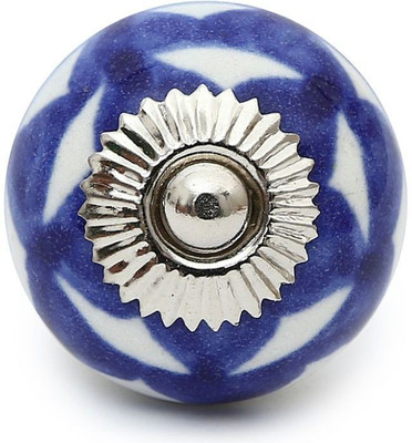 

Perfectcreat Ceramic Door Knob(Blue Pack of 4)