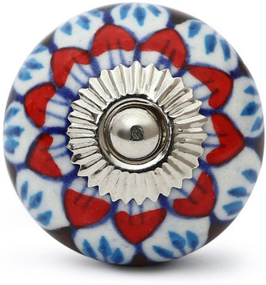 

Perfectcreat Ceramic Door Knob(Red Pack of 4)