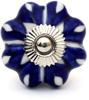 

Perfectcreat Ceramic Door Knob(Blue Pack of 4)