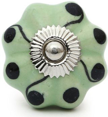 

Perfectcreat Ceramic Door Knob(Green Pack of 4)