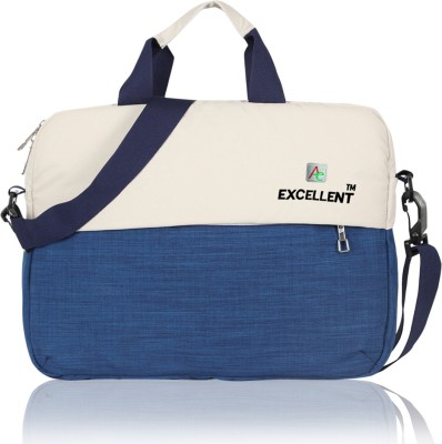 AE EXCELLENT Laptop Shoulder Messenger Sling Office Bag Waterproof Messenger Bag Messenger Bag(Blue, White, 16 L)