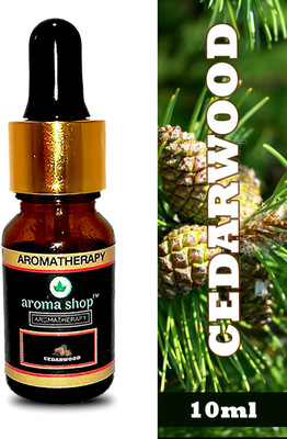 AROMASHOP AROMATHERAPY PURE AND NATURAL CEDARWOOD ESSENTIAL OIL(10 ml)