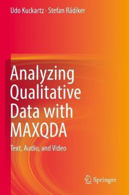 Analyzing Qualitative Data with MAXQDA(English, Paperback, Kuckartz Udo)