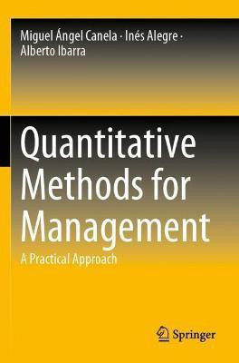 Quantitative Methods for Management(English, Paperback, Canela Miguel Angel)