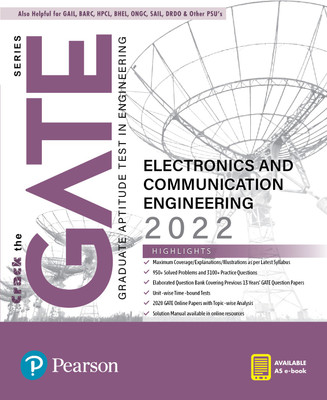 GATE Electronics and Communication Engineering 2022 |By Pearson(Paperback, Trishna)
