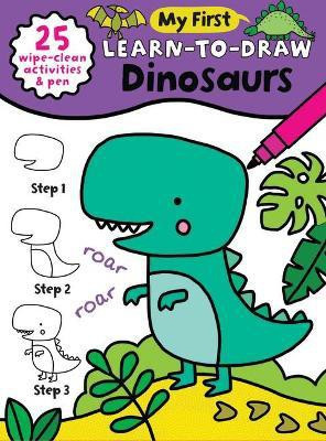 My First Learn-To-Draw: Dinosaurs(English, Spiral bound, Madin Anna)