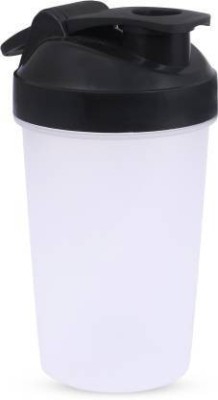 ALLIEDSALESINDIA SG-125 TRANSPARENT MINI SHAKER Shaker (Pack of 1, White, Plastic) 600 ml Shaker(Pack of 1, White, Black, Plastic)