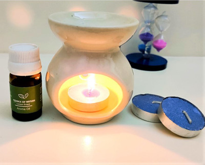 IRIS home fragrance floral Diffuser Set, Aroma Oil Candle dIffuser(4 x 1 Units)