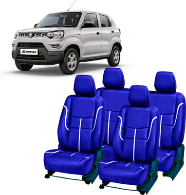 AutoSafe PU Leather Car Seat Cover For Maruti S-Presso(Fixed Head Rest, Mono Back Seat, 5 Seater)
