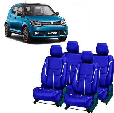 AutoSafe PU Leather Car Seat Cover For Maruti Ignis(Detachable Head Rest, 5 Seater)