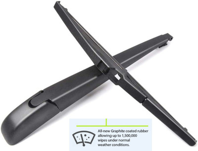 PHC Rubber Rear Window Wiper(50 cm, Passenger And Driver Side Wipers)