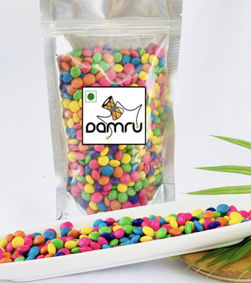 Damru Chocolate Munchies | Multi Colour Chocolate Buttons | Brittles | Chocolate Truffles Truffles (250 g)