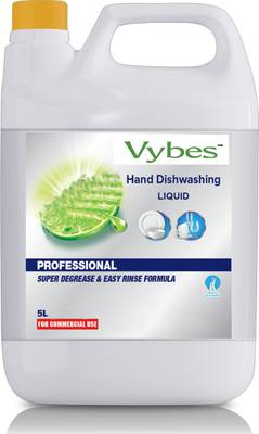 Vybes Dish Wash liquid Anti-Bacterial Disinfectant Dish & Utensil Wash Gel, Dish Wash liquids 5 litres Dishwashing Detergent