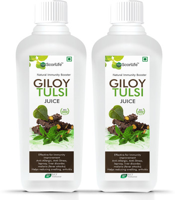 Scorlife Marketing Giloy Tulsi Juice(2 x 500 ml)