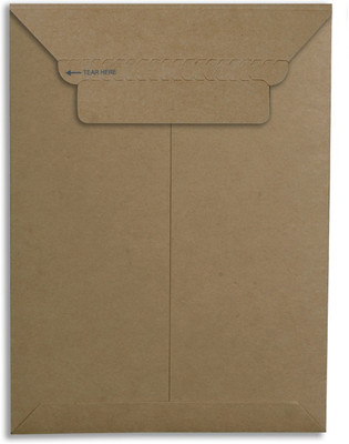 Mehta Envelope Mfg Co Rigid Mailer Envelopes 430 GSM, Stays Flat - No Bend, Size : 10 x 8 inches Envelopes(Pack of 10 Brown)
