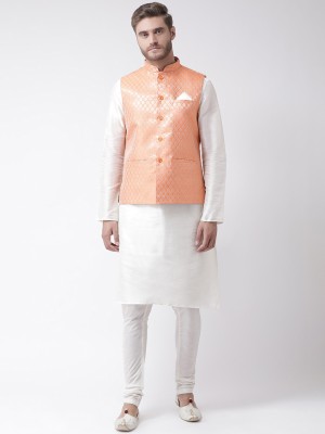 DEYANN Men Kurta Churidar Set