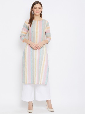 BITTERLIME Women Kurta Palazzo Set