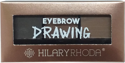 Hilary--Rhoda Eye Brow Drawing Palette 6.8 g(Multicolor)