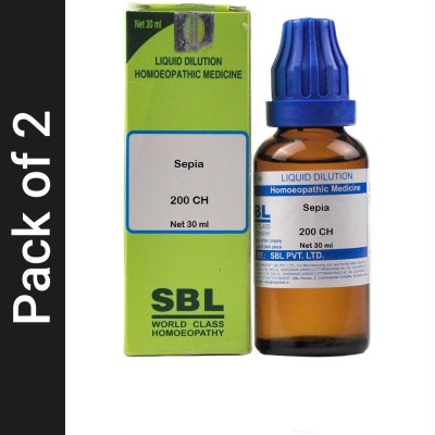 SBL Sepia 200 CH Dilution(2 x 30 ml)