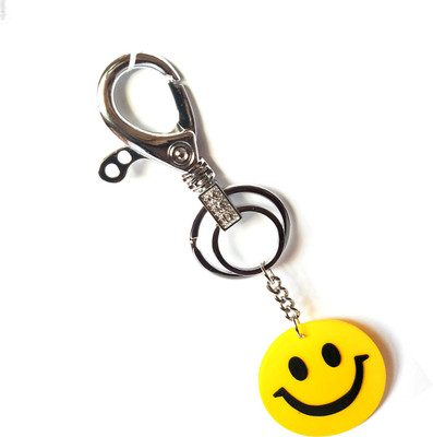 ShopTop Smiley and hook dual keychain Key Chain