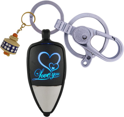 HANDSOME ISK Attractive Love design Multicolor light with High Quality Push Button Lock with Craft Wooden style and you can also use as a Perfect way for carrying your Car, Bike, Scuty, Home or Office keys in style also it’s a Creative Gift you can give to your love once GF BF etc Key Chain