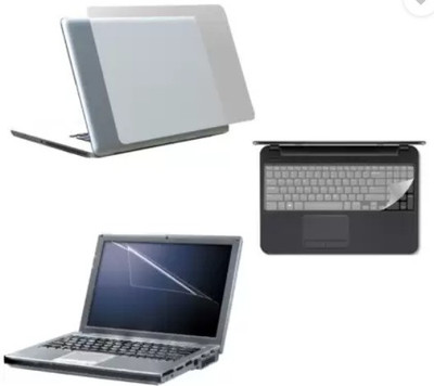 Express Solutionz 3 in 1 Laptop Guard for 14 inch Laptops Combo Set(Transparent)