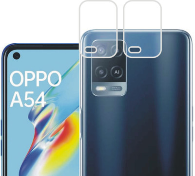 DESIBUZZ Back Camera Lens Glass Protector for Oppo A54(Pack of: 2)