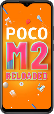 POCO M2 Reloaded (Greyish Black, 64 GB)(4 GB RAM)